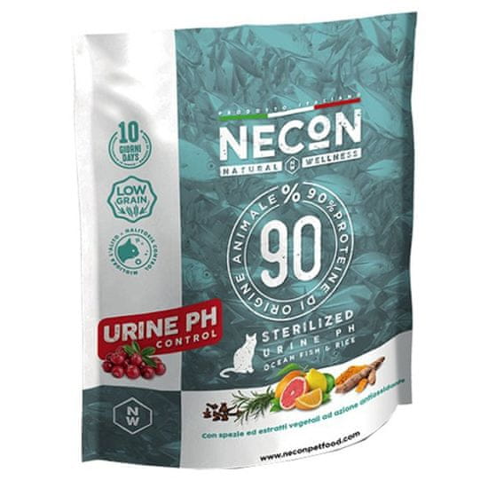 Necon Naturall Wellness Cat Sterilized Urinary PH Fish and Rice 400 g