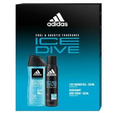 Adidas Ice Dive - deodorant ve spreji 150 ml + sprchový gel 250 ml
