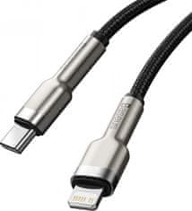 Noname Baseus Cafule Series nabíjecí / datový kabel USB-C na Lightning PD 20W 2m, černá