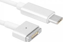 4DAVE nabíjecí kabel Type-C/MagSafe 2 pro MacBook 2m