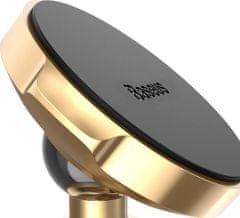 BASEUS magnetický držák do automobilu na palubní desku Small Ears Series zlatá