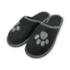 NOWO Pánske plstené papuče black pawpaw r. 44