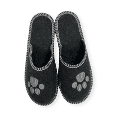 NOWO Pánske plstené papuče black pawpaw r. 42