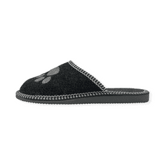 NOWO Pánske plstené papuče black pawpaw r. 42