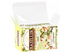 Basilur BASILUR White Magic - Zelený polofermentovaný čaj oolong s mliečnou arómou, 25x1,5g, 1