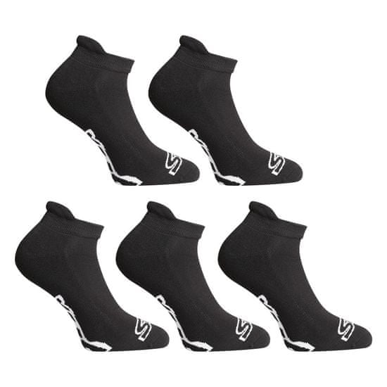 Styx 5PACK ponožky nízke čierne (5HN960)