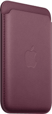 Apple FineWoven peněženka s MagSafe pro iPhone, morušově rudá