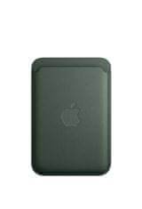 Apple FineWoven peněženka s MagSafe pro iPhone, listově zelená