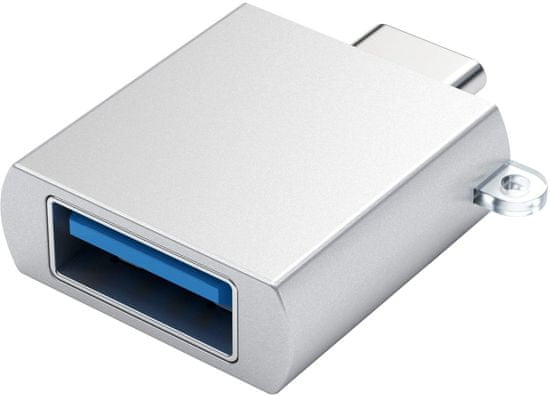 Satechi Type-C - Type A USB Adapter, strieborná