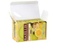 Basilur BASILUR Lemon Lime - Cejlónsky čierny čaj s prírodnou citrónovou a limetkovou arómou, 25x2 g, 1