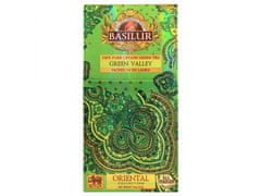Basilur BASILUR - Green Valley, Vysokohorský zelený čaj zo Srí Lanky, 100g, 1