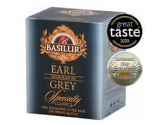 Basilur BASILUR Earl Grey - Cejlónsky čierny čaj s bergamotovým olejom, vo vrecúškach, 10x2 g, 1