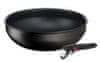 Tefal 2dielna súprava panvica wok 26 cm + 1 odnímateľná rukoväť Ingenio Eco Resist L3979302