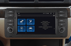Ossuret 2GB CarPlay, Android Auto AUTORÁDIO DO BMW 3. séria E46, M3 ROVER 75, ANDROID 10, WIFI, GPS, USB, Bluetooth, Dotykové Android autorádio do BMW E46