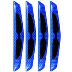 4Car Samolepiace dekory na auto-reflexné modré