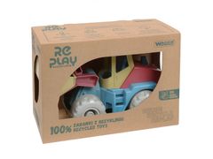 Wader RePlay Tech Truck nakladač/rýpadlo, recyklovaná hračka 