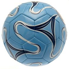 FAN SHOP SLOVAKIA Futbalová lopta Manchester City FC, modrý, farebný znak, veľ. 5