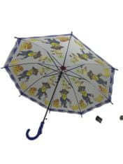 Pronett  Dáždnik detský s píšťalkou 104 cm žaba