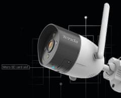 Tenda Tenda RT3 - Venkovní IP66 Wi-Fi FullHD kamera, noční LED, dvoucestné audio, detekce pohybu, CZ app