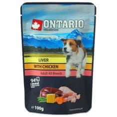 Ontario Kapsička pečeň s kuracím vo vývare - 100 g