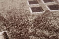 Sintelon AKCIA: 350x360 cm Metrážny koberec Roines brown (Rozmer metrového tovaru Bez obšitia)