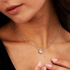 Morellato Romantický strieborný náhrdelník Srdce Tesori SAIW158