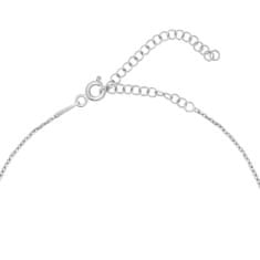 Brilio Silver Originálny strieborný náhrdelník Mama NCL115W