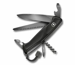 Victorinox 0.9563.C31P RangerGrip 55 Onyx Black multifunkčný nôž, čierny monochromatický, 12funkcií 