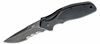 CRKT CR-K800KKP Shenanigan Black vreckový nôž s asistenciu 8,5 cm, celočierny, GRN