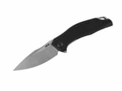 Zero Tolerance ZT-0357 Speedsafe vreckový nôž 8,3 cm, čierna, G10, Stonewash