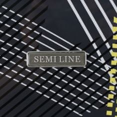 SEMI LINE Stredný kufor T5651 Graphite