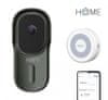 iGET HOME Doorbell DS1, antracit + Chime CHS1