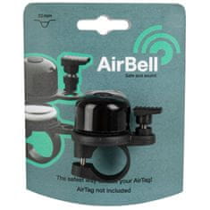 M-Wave Zvonček AirBell pre AirTag čierny objímka 22mm
