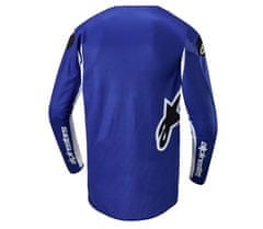 Alpinestars motokrosový dres Fluid Lucent blue ray/white vel. M