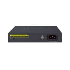 Planet GSD-805v2 switch 10/100/1000 (8x 1000Base-T), VLAN, IEEE 802.3az, ESD+EFT, internal pwr, fanless