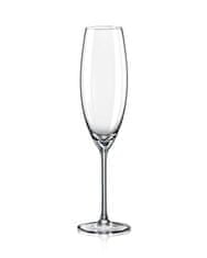 Crystalex Bohemia Crystal poháre na šampanské Grandioso 230ml (set po 2ks)