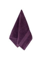 FARO Textil Bavlnený froté uterák Mateo 30 x 50 cm fialový