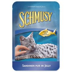 Schmusy Kapsička Fish sardinky v želé - 100 g