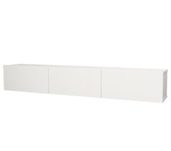 VerDesign DOMEL TV stolík, biely s LED