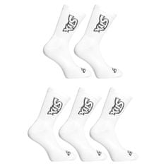 Styx 5PACK ponožky vysoké biele (5HV1061) - veľkosť S