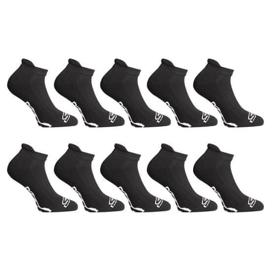 Styx 10PACK ponožky nízke čierne (10HN960)