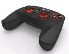 C-Tech Gamepad Khort pre PC/PS3/Android, 2x analóg, X-input, vibračný, bezdrôtový, USB
