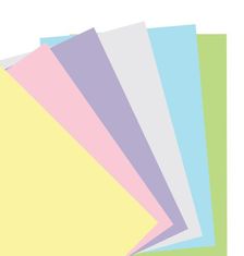 Filofax papier čistý A5 - pastelový