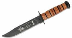 KA-BAR® KB-9139 U.S. ARMY VIETNAM bojový zberateľský nôž 17,8 cm, čierna, koža, kožené puzdro