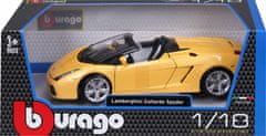 BBurago 1:18 Lamborghini Gallardo Spyder yellow