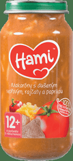 Hami Makaróny s duseným bravčovým, paradajkami a paprikou (250 g) - mäsovo-zeleninový príkrm