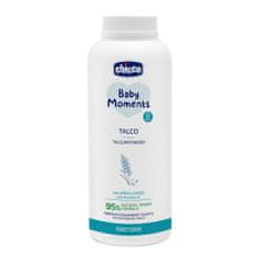 Chicco Púder detský Baby Moments s ryžovým škrobom 95% prírodných zložiek 150 g