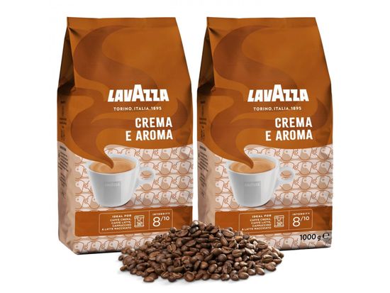 Lavazza LAVAZZA Crema E Aroma - Zmes stredne pražených kávových zŕn Arabica a Robusta