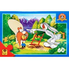 Trefl 60 ks puzzle Looney Tunes Yosemite Sam a Zajac Bugs