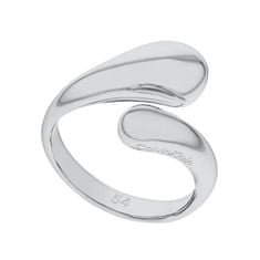 Calvin Klein Nadčasový oceľový prsteň Sculptured Drops 35000192 (Obvod 52 mm)